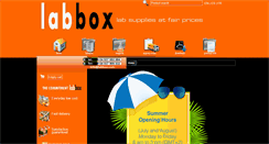 Desktop Screenshot of labbox.com